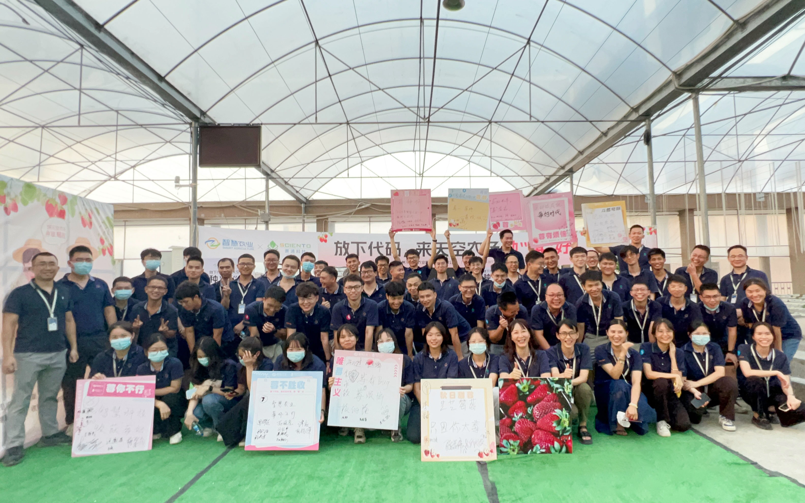 古怪猴子试玩官网入口团建 | 放下代码，来天空农场，种“莓”好